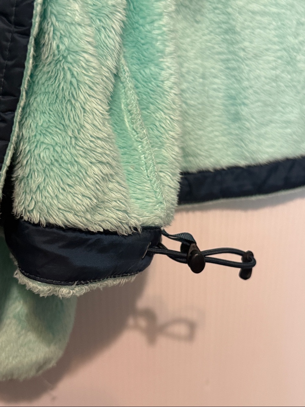 The North Face Full Zip Osito Jacket in Mint Green (s) - Picture 9 of 12